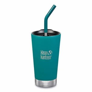 Klean Kanteen 断熱 タンブラー 16oz with Straw Lid