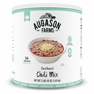 Augason Farms Southwest Chili MixNetwt。 3ポンド10オンス（1.65 kg）