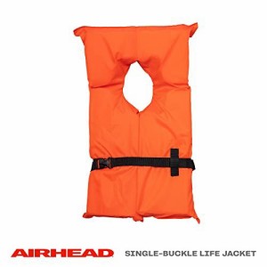 AIRHEAD アダルトタイプIIキーホールライフジャケット、4パック
