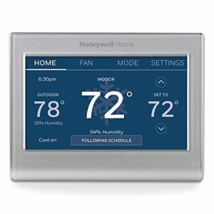 Honeywell Home RTH9585WF1004 Wi-Fiスマートカラーサーモスタット 