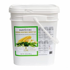 ニュートリストア フリーズ乾燥野菜バラエティバケット1ヶ月分緊急、日常の食事に最適なヘルシースナック