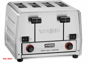 Waring ワーリング 業務用 Commercial ポップアップトースター 4枚 4-Slice Pop-Up Toaster