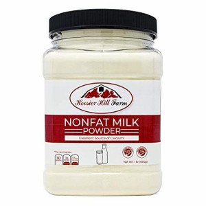 Hoosier Hill Farm インスタント無脂肪乳製品ミルク パウダー 1 ポンド (16 オンス)