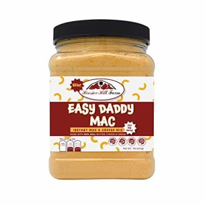 フージャーヒルファーム EASY Daddy Mac Mix 1 ポンド (1 パック) 水を加えるだけでバルク マカロニ & チーズ パウダー