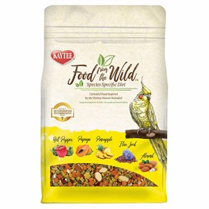Kaytee Food from The Wild Natural Pet オカメインコ バード フード、2.5 ポンド
