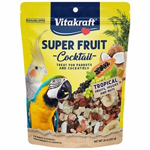 Vitakraft フレッシュ スーパー フルーツ カクテルオウムとインコのおやつ