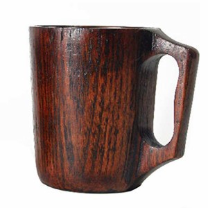 レナウェ　12オンス ハンドメイド 木製 コーヒーマグ