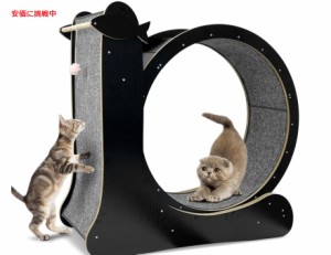 多機能付き 猫用エクササイズホイール 2 in 1 Cat Exercise Wheel  室内猫の運動グッズ