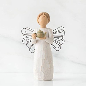 Willow Tree　天使、彫刻されたハンドペイントのフィギュア