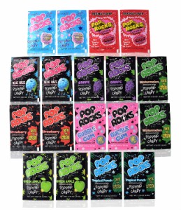 Pop Rocks ポップロックスポッピングキャンディ バラエティ パック 36個 9フレーバー