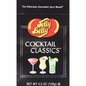 Jelly Belly Cocktail Classics  ジェリービーンズ、4.5 オンス フリップトップ ボックス