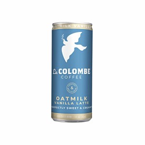 ラ コロンブ バニラ ドラフト ラテ with オートミルク - 9オンス4 パック - 100% アラビカ種ブラジル産水出しコーヒー