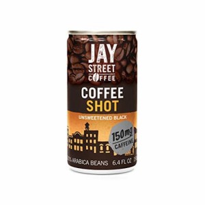 Jay Street Coffee、コーヒー ショット、無糖、6.4 オンス (20 パック)