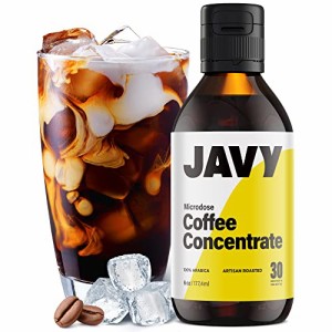 Javy 30X Cold Brew Coffee Concentrate、インスタントアイスコーヒーと水出しコーヒーに最適　低酸性 & 無糖