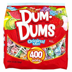Dum Dums Lollipops 400 カウント バッグ