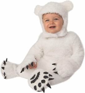 Rubies Costume 白いホッキョクグマの子の赤ちゃんコスチューム