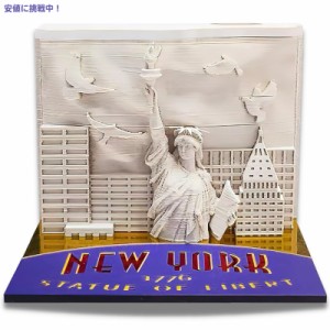 MACTANO 立体 自由の女神 アート 芸術 メモパッド ポストノート 付箋 ペン立て 260枚 3D Statue of Liberty Paper Sticky Memo Note Pad