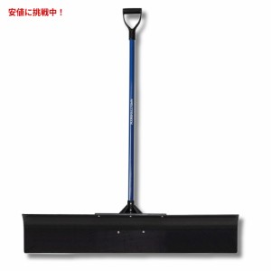 マーシャルタウン ポーラープッシャー スノーショベル ノンスティックブレード 約122cm Marshalltown SNOWP48 Polar Pusher Snow Shovel 