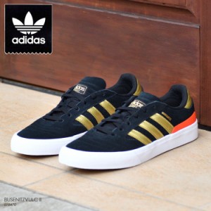 アディダス SB スニーカー ブセニッツ バルク ブラック adidas BUSENITZVULC ?U BLACK/GOLD EF8470