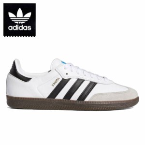 アディダス SB サンバ スニーカー ホワイト adidas skateboarding SAMBA ADV WHITE/BLACK スケートボード スケートシューズ GZ8477