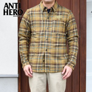 アンチヒーロー アンタイヒーロー フランネルジャケット アウター ANTI HERO BASIC EAGLE FLANNEL JACKET L/S Custom Jacket スケートボ