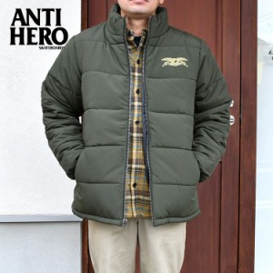 アンチヒーロー アンタイヒーロー キルティングジャケット アウター ANTI HERO BASIC EAGLE QUILTED JACKET L/S Custom Jacket スケート