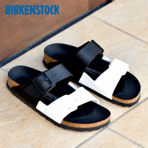 ビルケンシュトック アリゾナ スプリット 1019703 1019712 ブラック/ホワイト サンダル BIRKENSTOCK Arizona Split レギュラー ナロー 幅