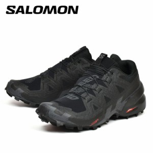 サロモン スピードクロス トレイルランニングシューズ SALOMON SPEEDCROSS 6 Black / Black / Phantom L41737900