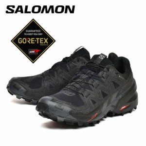 サロモン スピードクロス ゴアテックス トレイルランニングシューズ SALOMON SPEEDCROSS 6 GORE-TEX Black / Black / Phantom L41738600