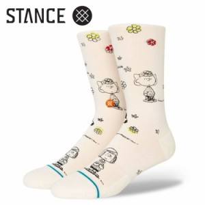 SALE メール便 スタンス ピーナツ  ピーナッツ STANCE Girl Power Socks Off White オシャレ プレゼントに最適 A545D22GIR#OFW