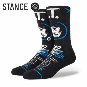 SALE メール便 スタンス ソックス EXTRA TERRESTRIAL E.T.(イーティー）コラボモデル  STANCE オシャレ プレゼントに最適 A555C22EXT#BLK