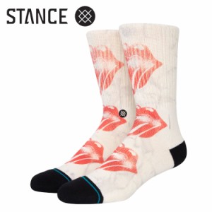 SALE メール便 スタンス ソックス ROLLING STONES(ザ・ローリング・ストーンズ）コラボモデル STANCE LICKS オシャレ プレゼントに最適 A