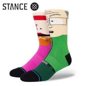 SALE メール便 スタンス ソックス メンズ サウスパーク グリーン STANCE MR GARRISON GREEN SOUTH PARK オシャレ プレゼントに最適 A555A