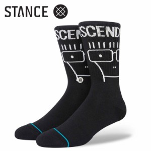 SALE メール便 スタンス ソックス メンズ ディセンデンツ バンドコラボ  STANCE DESCENDENTS WASHED BLACK オシャレ プレゼントに最適 A5