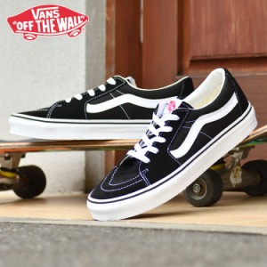 バンズ スケートロー スニーカー ヴァンズ ブラック VANS SK8-LOW BLACK/WHITE VN0A4UUK6BT