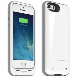 正規品mophie space pack 32GB ストレージ内蔵バッテリーケース for iPhone 5s/5/SE ホワイト