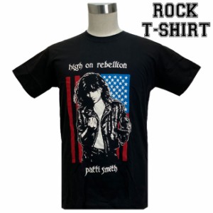 Patti Smith グラフィック Tシャツ パティ スミス 拳を握る人 ロックTシャツ バンドTシャツ メンズ レディース ロックT バンドT バンT 衣