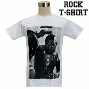 Mr. T グラフィック Tシャツ ミスター ティー セット中 ロックTシャツ バンドTシャツ メンズ レディース ロックT バンドT バンT 衣装 ロ