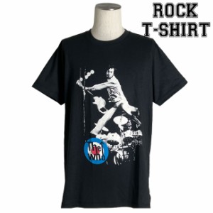 The Who グラフィック Tシャツ ザ・フー ライブプリント ロックTシャツ バンドTシャツ メンズ レディース ロックT バンドT バンT 衣装 ロ