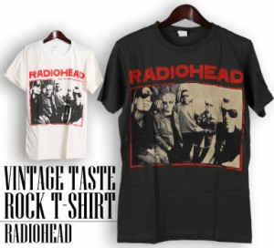 ヴィンテージ風 Radiohead Tシャツ レディオヘッド ロックTシャツ バンドTシャツ 半袖 メンズ レディース かっこいい バンT ロックT バン