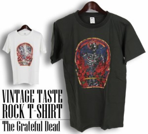 ヴィンテージ風 Grateful Dead Tシャツ グレイトフル デッド ロックTシャツ バンドTシャツ メンズ レディース ロックT バンドT バンT ロ