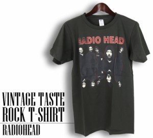 ヴィンテージ風 Radiohead Tシャツ レディオヘッド ロックTシャツ バンドTシャツ 半袖 メンズ レディース かっこいい バンT ロックT バン