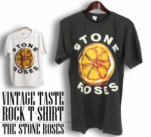 ヴィンテージ風 The Stone Roses Tシャツ ザ ストーン ローゼズ ロックTシャツ バンドTシャツ 半袖 メンズ レディース かっこいい バンT 