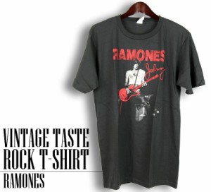 ヴィンテージ風 Ramones Tシャツ ラモーンズ ロックTシャツ バンドTシャツ 半袖 メンズ レディース かっこいい バンT ロックT バンドT ダ