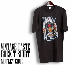 ヴィンテージ風 Motley Crue Tシャツ モトリークルー ロックTシャツ バンドTシャツ 半袖 メンズ レディース かっこいい バンT ロックT バ