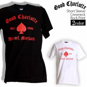 Good Charlotte Tシャツ グッドシャーロット ロックTシャツ バンドTシャツ 半袖 メンズ レディース かっこいい バンT ロックT バンドT ダ