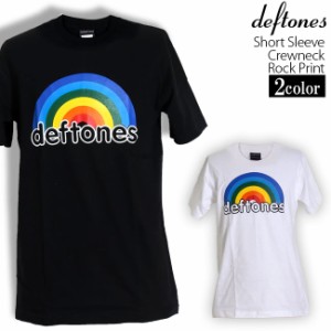 Deftones Tシャツ デフトーンズ ロックTシャツ バンドTシャツ 半袖 メンズ レディース かっこいい バンT ロックT バンドT ダンス ロック 