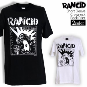 Rancid Tシャツ ランシド ロックTシャツ バンドTシャツ 半袖 メンズ レディース かっこいい バンT ロックT バンドT ダンス ロック パンク