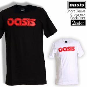 Oasis Tシャツ オアシス ロックTシャツ バンドTシャツ 半袖 メンズ レディース かっこいい バンT ロックT バンドT ダンス ロック パンク 