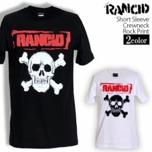 Rancid Tシャツ ランシド ロックTシャツ バンドTシャツ 半袖 メンズ レディース かっこいい バンT ロックT バンドT ダンス ロック パンク